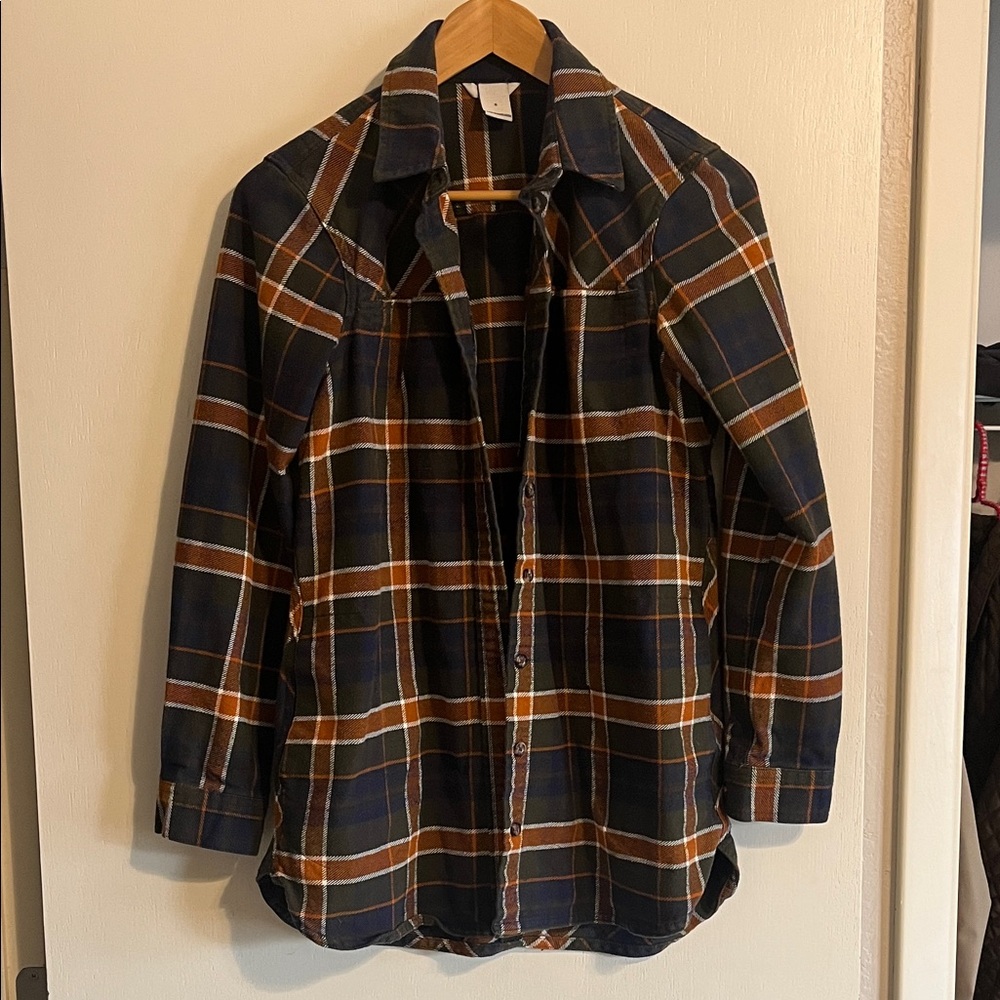 Duluth Trading Co Flannel Top